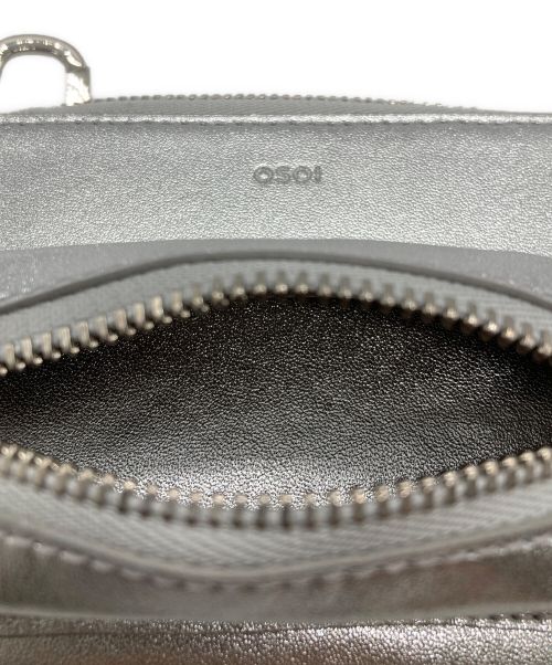 osoi（オソイ）osoi (オソイ) リップ パース/ポーチ シルバーの古着・服飾アイテム