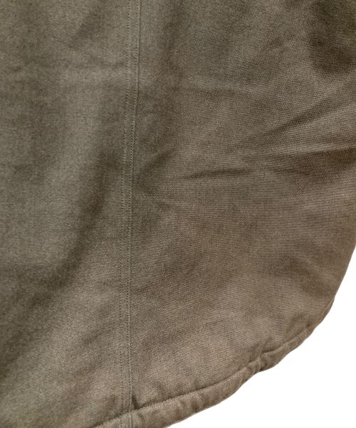 moose  knuckles（ムースナックルズ）moose  knuckles (ムースナックルズ) キャンバスダウンジャケット カーキ サイズ:SIZE XSの古着・服飾アイテム