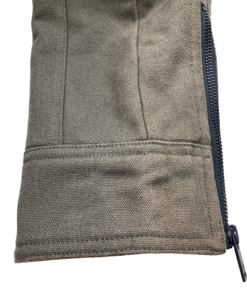 moose  knuckles（ムースナックルズ）moose  knuckles (ムースナックルズ) キャンバスダウンジャケット カーキ サイズ:SIZE XSの古着・服飾アイテム