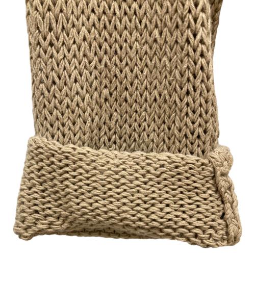 TODAYFUL（トゥデイフル）TODAYFUL (トゥデイフル) Uneck Hand Knit ベージュ サイズ:freeの古着・服飾アイテム