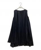 mizuiro-indミズイロインド）の古着「ノースリーブワンピース」｜ネイビー