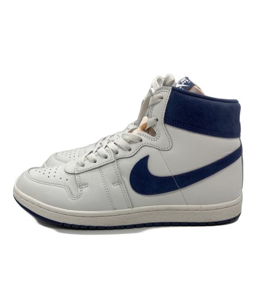 NIKE（ナイキ）NIKE (ナイキ) ハイカットスニーカー ホワイト×ブルー サイズ:28cmの古着・服飾アイテム