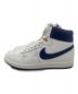 NIKE (ナイキ) ハイカットスニーカー ホワイト×ブルー サイズ:28cm：8000円