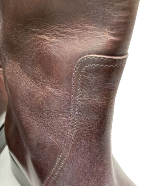 MAXVERRE（マックスヴェッレ）MAXVERRE (マックスヴェッレ) ペコスブーツ ブラウン サイズ: 6 1/2の古着・服飾アイテム