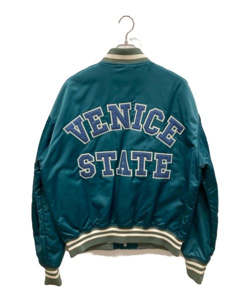 DIESEL（ディーゼル）DIESEL (ディーゼル) VENICE ナイロンスタジャン グリーン サイズ:XLの古着・服飾アイテム