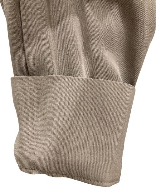 mizuiro-ind（ミズイロインド）mizuiro-ind (ミズイロインド) ロングシャツ ブラウン サイズ:freeの古着・服飾アイテム