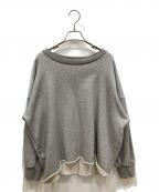 mizuiro-indミズイロインド）の古着「オーバーサイズスウェット」｜グレー