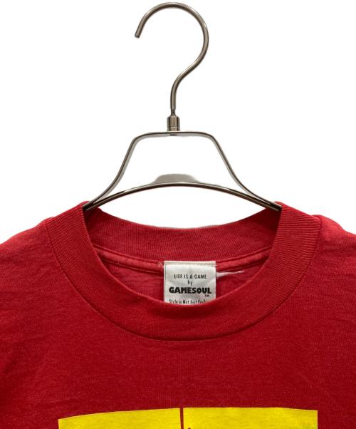 GAMESOUL（ゲームソウル）GAMESOUL (ゲームソウル) 90s SONIC tシャツ レッド サイズ:Lの古着・服飾アイテム