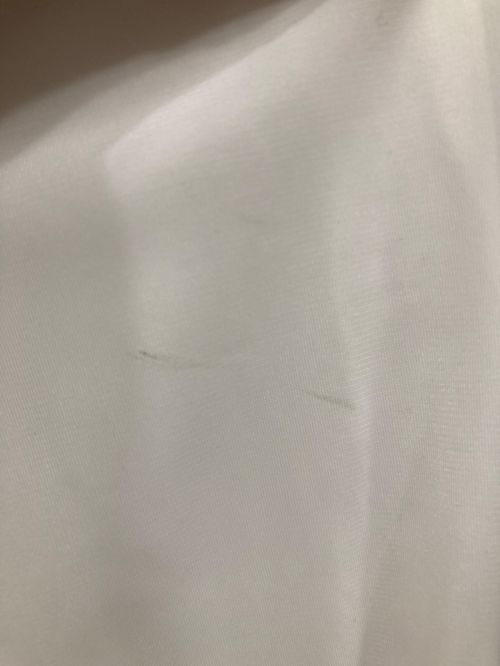 ALMOSTBLACK（オールモストブラック）ALMOSTBLACK (オールモストブラック) LAYERED L/S CREW NECK PRINT TEE ホワイト サイズ:2の古着・服飾アイテム