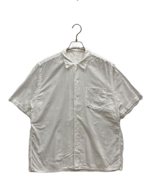 COMOLI（コモリ）COMOLI (コモリ) ベタシャン オープンカラーシャツ ホワイト サイズ:2の古着・服飾アイテム