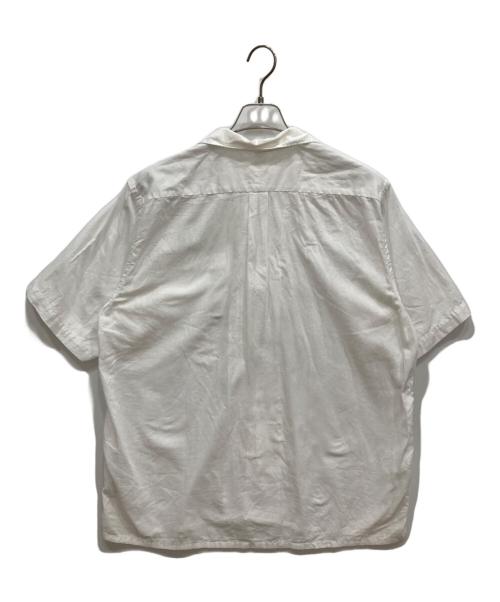 COMOLI（コモリ）COMOLI (コモリ) ベタシャン オープンカラーシャツ ホワイト サイズ:2の古着・服飾アイテム