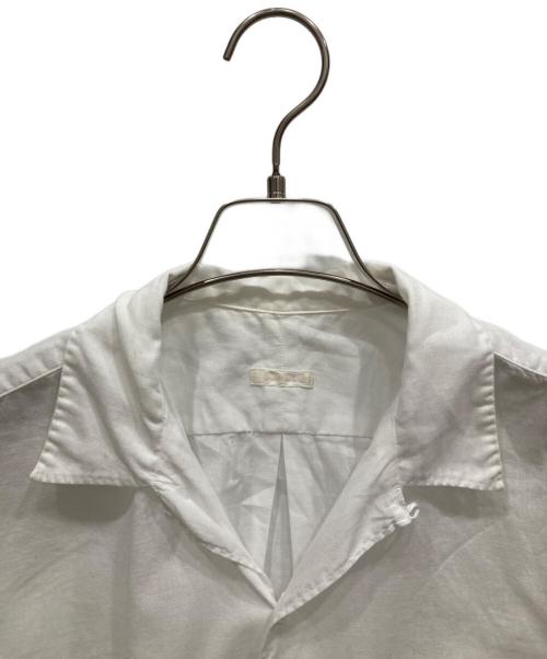 COMOLI（コモリ）COMOLI (コモリ) ベタシャン オープンカラーシャツ ホワイト サイズ:2の古着・服飾アイテム