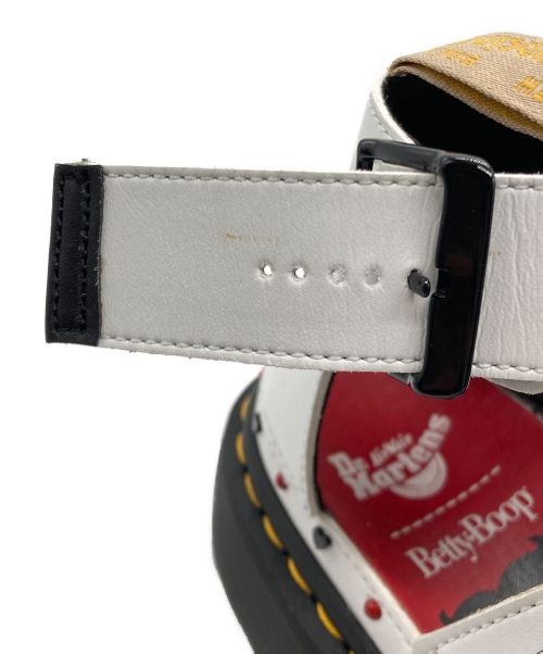 Dr.Martens（ドクターマーチン）Dr.Martens (ドクターマーチン) BETTY BOOP (ベティー・ブープ) V CLARISSA II QD BB ホワイト サイズ:UK5の古着・服飾アイテム