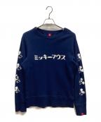 LOOPWHEELER×DISNEY×BEAMSループウィラー×ディズニー×ビームス）の古着「スウェット」｜ネイビー