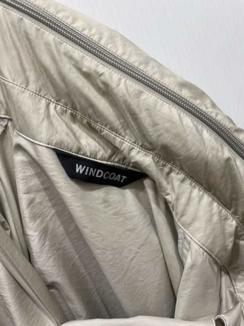 ISSEY MIYAKE（イッセイミヤケ）ISSEY MIYAKE (イッセイミヤケ) WIND COAT ナイロン デザイン コート ベージュ サイズ:Mの古着・服飾アイテム