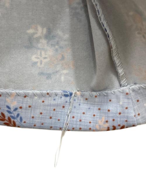 mr.jan（エム.ジェーエーエヌ）mr.jan (エム.ジェーエーエヌ) 70s 柄シャツ ブルー サイズ:Mの古着・服飾アイテム