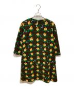 45Rフォーティファイブ・アール）の古着「ライトモールカラーリリープリントワンピース」｜ブラウン