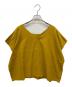 ヤンマ産業（ヤンマサンギョウ）の古着「ノースリーブブラウス」｜イエロー