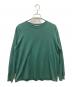 AURALEE（オーラリー）の古着「LUSTER PLAITING L/S TEE」｜グリーン