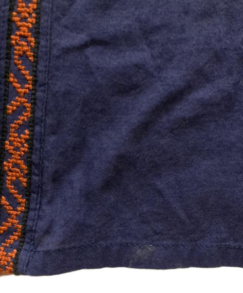 GRACE CLASS（グレースクラス）GRACE CLASS (グレースクラス) カフタン刺繍シャツワンピース ネイビー サイズ:36の古着・服飾アイテム