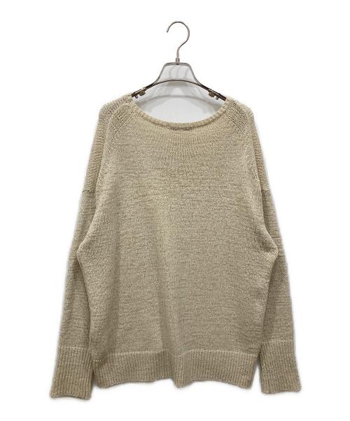 JOURNAL STANDARD relume（ジャーナルスタンダード レリューム）JOURNAL STANDARD relume (ジャーナルスタンダード レリューム) テープヤーンニュアンスプルオーバー ベージュ サイズ:SIZE Freeの古着・服飾アイテム