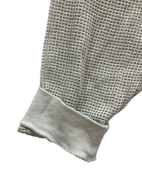 stussy（ステューシー）stussy (ステューシー) 22SS cotton mesh ls crew グレー サイズ:Ⅼの古着・服飾アイテム