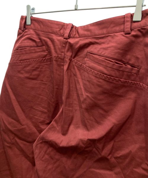 ISSEY MIYAKE（イッセイミヤケ）ISSEY MIYAKE (イッセイミヤケ) 90sデザインタックパンツ ブラウン サイズ:XLの古着・服飾アイテム
