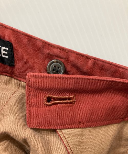 ISSEY MIYAKE（イッセイミヤケ）ISSEY MIYAKE (イッセイミヤケ) 90sデザインタックパンツ ブラウン サイズ:XLの古着・服飾アイテム