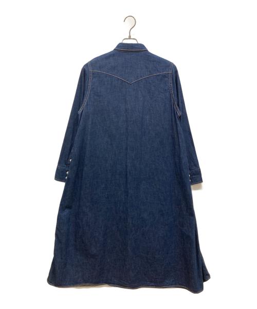 STUDIO D'ARTISAN（ステュディオダルチザン）STUDIO D'ARTISAN (ステュディオダルチザン) デニムワンピース インディゴ サイズ:Ⅿの古着・服飾アイテム