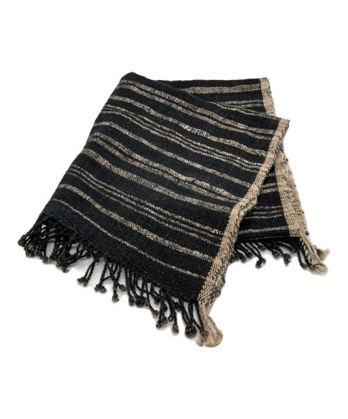 babaghuri（ババグーリ）babaghuri (ババグーリ) ストール ブラックの古着・服飾アイテム