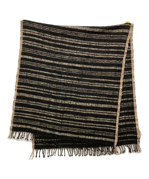 babaghuri（ババグーリ）babaghuri (ババグーリ) ストール ブラックの古着・服飾アイテム