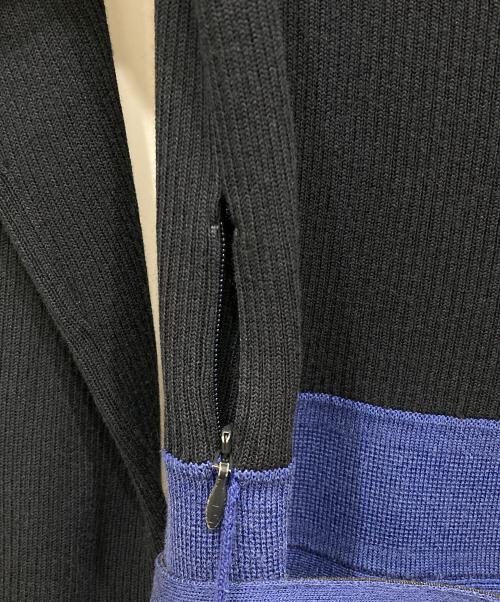BLUE LABEL CRESTBRIDGE（ブルーレーベルクレストブリッジ）BLUE LABEL CRESTBRIDGE (ブルーレーベルクレストブリッジ) ニットワンピース ネイビー サイズ:38の古着・服飾アイテム