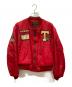 TED COMPANY（テッドカンパニー）の古着「フライトジャケット」｜レッド