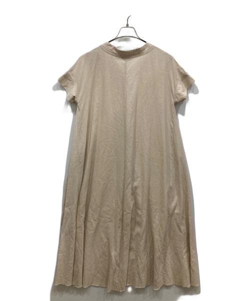 SLOBE IENA（スローブ イエナ）SLOBE IENA (スローブ イエナ) ラミーVネックワンピースラミーVネックワンピース ベージュ サイズ:36の古着・服飾アイテム