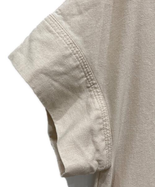 SLOBE IENA（スローブ イエナ）SLOBE IENA (スローブ イエナ) ラミーVネックワンピースラミーVネックワンピース ベージュ サイズ:36の古着・服飾アイテム