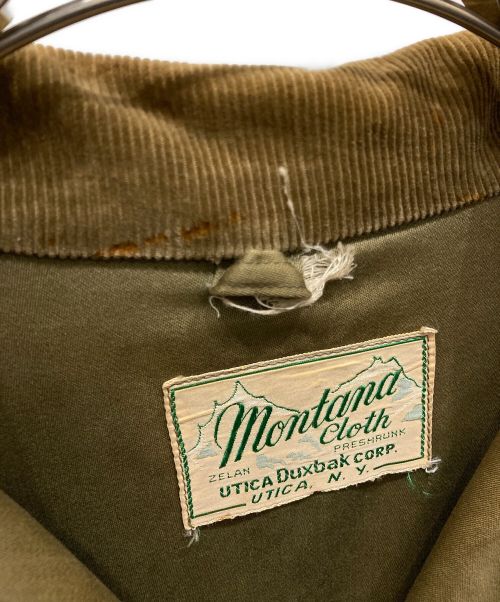 montana cloth（モンタナクロス）montana cloth (モンタナクロス) 50s ハンティングジャケット カーキ サイズ:不明の古着・服飾アイテム