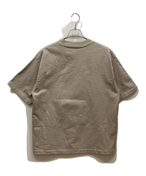 AURALEE（オーラリー）AURALEE (オーラリー) STAND UP TEE グレージュ サイズ:XLの古着・服飾アイテム