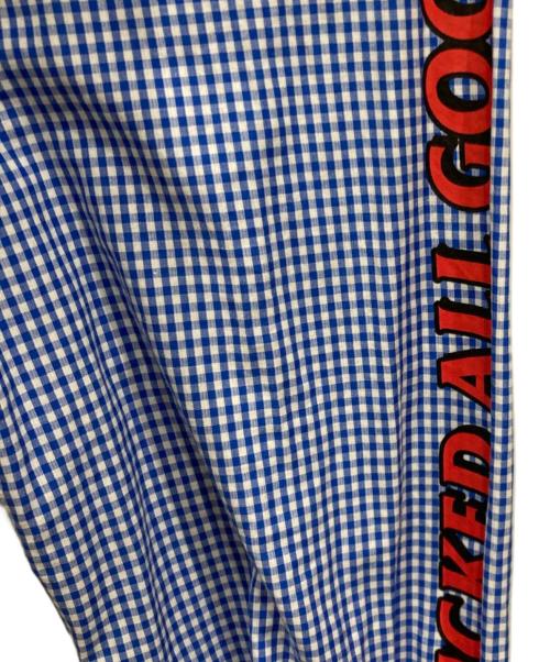 Hysteric Glamour（ヒステリックグラマー）Hysteric Glamour (ヒステリックグラマー) HG SOUND EXPERUENCE ブルー×ホワイト サイズ:Ⅿの古着・服飾アイテム