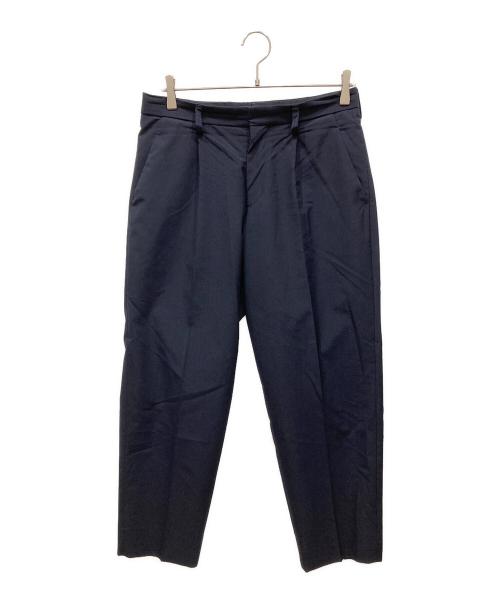 KOLOR（カラー）KOLOR (カラー) T/W ハードポプリン TUCK PT ネイビー サイズ:SIZE Sの古着・服飾アイテム