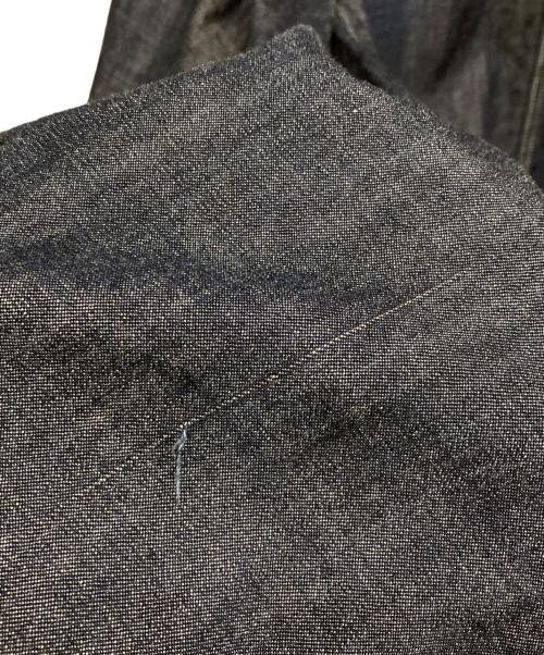 W by woadblue（ダブリュ バイ ウォードブルー）W by woadblue (ダブリュ バイ ウォードブルー) マキシフレアデニムスカート インディゴ サイズ:Mの古着・服飾アイテム