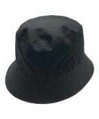 kijima takayukiキジマタカユキ）の古着「ベンタイルコットン バケットハット」｜ブラック