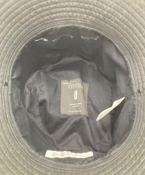 kijima takayuki（キジマタカユキ）KIJIMA TAKAYUKI (キジマタカユキ) ベンタイルコットン バケットハット ブラック サイズ:2の古着・服飾アイテム