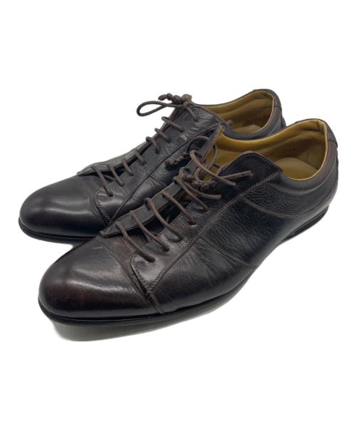 STEFANO BI（ステファーノビ）STEFANO BI (ステファーノビ) ドライングレザーシューズ ブラウン サイズ:7の古着・服飾アイテム