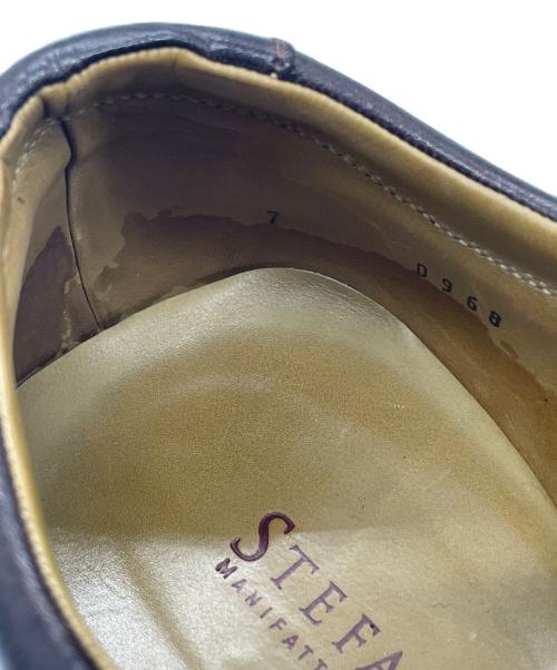 STEFANO BI（ステファーノビ）STEFANO BI (ステファーノビ) ドライングレザーシューズ ブラウン サイズ:7の古着・服飾アイテム