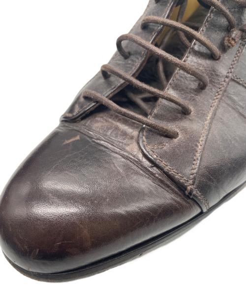 STEFANO BI（ステファーノビ）STEFANO BI (ステファーノビ) ドライングレザーシューズ ブラウン サイズ:7の古着・服飾アイテム