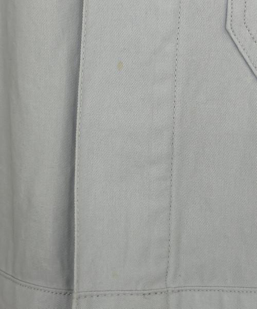 AURALEE（オーラリー）AURALEE (オーラリー) FINX HARD TWIST GABARDINE SLEEVELESS JUMPSUIT グレーの古着・服飾アイテム