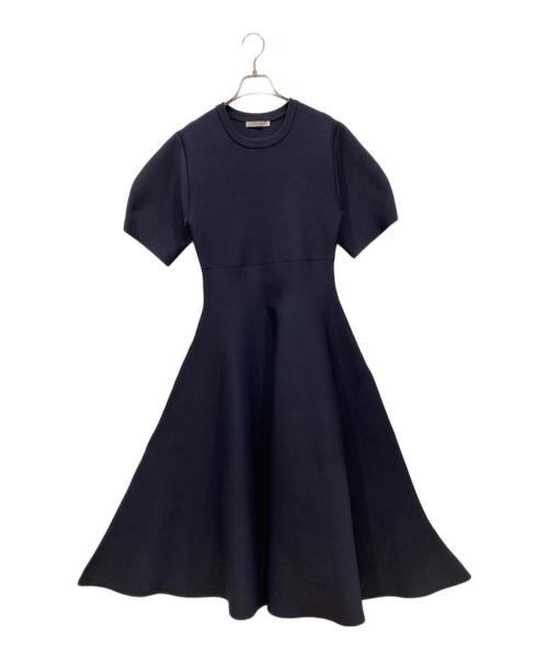 RANDEBOO（ランデブー）RANDEBOO (ランデブー) Shihoutte puff dress ネイビー サイズ:freeの古着・服飾アイテム