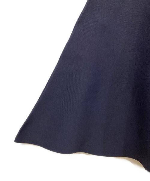 RANDEBOO（ランデブー）RANDEBOO (ランデブー) Shihoutte puff dress ネイビー サイズ:freeの古着・服飾アイテム