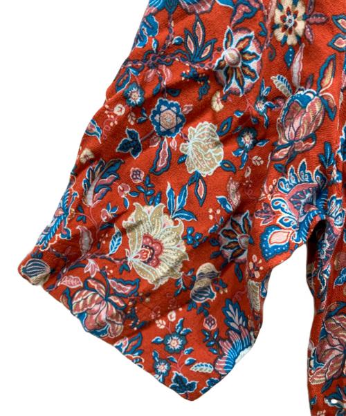 THE SHINZONE（ザ シンゾーン）THE SHINZONE (ザ シンゾーン) ORIENTAL FLOWER CACHECOEUR DRESS レッド サイズ:34の古着・服飾アイテム