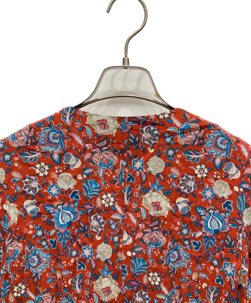 THE SHINZONE（ザ シンゾーン）THE SHINZONE (ザ シンゾーン) ORIENTAL FLOWER CACHECOEUR DRESS レッド サイズ:34の古着・服飾アイテム